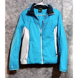 Koppen Jacket Coat Nylon Wmns Sz M Cornflower blue